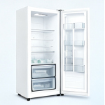 ps--90 3.2 Cu.Ft Mini Fridge with Freezer, Single Door Refrigerator with Adjustable Thermostat, Compact Small Fridge for Bedroom, Office, Dorm, Black, Single Door