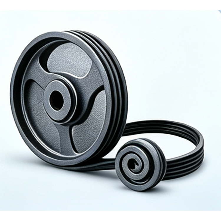 psrr--13 Cast Iron Mult i-Groove V-Bel t Sheave psrr--13 Cast Iron Mult i-Groove V-Bel t Sheave