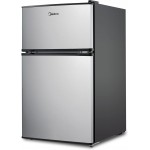 Midea WHD-113FSS1 Compact Refrigerator, 3.1 cu ft, Stainless Steel Midea WHD-113FSS1 Compact Refrigerator, 3.1 cu ft, Stainless Steel