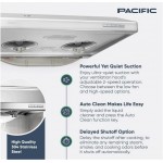 Kitchen Vent Hood AC30BS – 30 Inch Under Cabinet Range Hood – Filterless Modern Stainless Steel Hood Vent with 900 CFM Suction, Dual Fans, LED Touch Controls and Auto-Clean Kitchen Vent Hood AC30BS – 30 Inch Under Cabinet Range Hood – Filterless Modern Stainless Steel Hood Vent with 900 CFM Suction, Dual Fans, LED Touch Controls and Auto-Clean