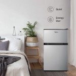 Midea WHD-113FSS1 Compact Refrigerator, 3.1 cu ft, Stainless Steel Midea WHD-113FSS1 Compact Refrigerator, 3.1 cu ft, Stainless Steel