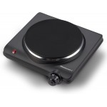 Electric Burner, 1000W Cast Iron Hot Plate, 7 Heat Settings
