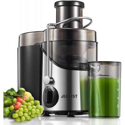 Juicer Machines, Juilist 3" Wide Mouth, Max 800W, 3-Speed 400W Easy-Clean