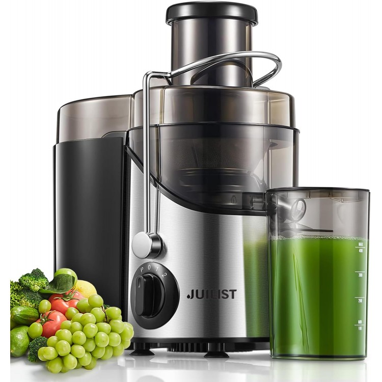Juicer Machines, Juilist 3" Wide Mouth, Max 800W, 3-Speed 400W Easy-Clean Juicer Machines, Juilist 3" Wide Mouth, Max 800W, 3-Speed 400W Easy-Clean