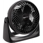 Air Circulator Desk Fan for Bedroom, Home and Office, 90-Degree Tilt Head, 3 Speed Settings, Cooling, 35 Watts, Black, 11.1"W x 6.3"D x 10.9"H Air Circulator Desk Fan for Bedroom, Home and Office, 90-Degree Tilt Head, 3 Speed Settings, Cooling, 35 Watts, Black, 11.1"W x 6.3"D x 10.9"H